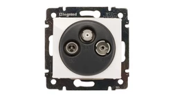 VALENA Gniazdo antenowe RTV/SAT końcowe białe 774436