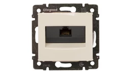 VALENA Gniazdo komputerowe kremowy RJ45 5e UTP 774130