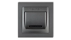 DECO Łącznik hotelowy grafitowy 11DSH-1