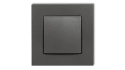 DECO Gniazdo ssące odkurzacza centralnego DECOvac grafitowy 11DGV-1