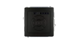 DECO Sterownik roletowy elektroniczny (sterowanie lokalne) czarny mat 12DSR-1