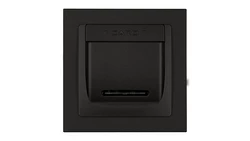 DECO Łącznik hotelowy czarny mat 12DSH-1