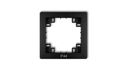 Ramka pośrednia do łączników IP44 czarny mat 12DRPH