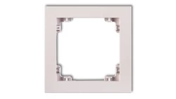 DECO Ramka pojedyncza DECO Pastel Matt pudrowy róż 40DR-1