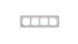 DECO Ramka poczwórna DECO Pastel Matt liliowy 41DR-4