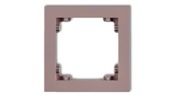 DECO Ramka pojedyncza DECO Pastel Matt lawendowy 42DR-1