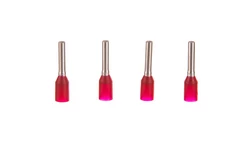 Końcówka tulejkowa izolowana 1mm2 czerwona H1,0/14D R /500szt./ 9019080000
