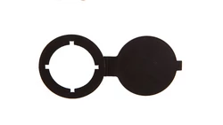 Zaślepka do rezerwowych otworów 22mm IP67 czarna ZBSP1 /10 szt./