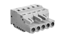 Gniazdo MCS-MIDI Classic 5-biegunowe szare raster 5mm 231-105/026-000 /100szt./