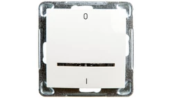 IMPRESJA Łącznik podwójny z podświetleniem ecru ŁP-11YS/m/27