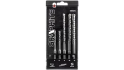 Zestaw wierteł do betonu SDS+ quatro 5, 6 x 110 mm + 8, 10, 12 x 160mm /zestaw 5szt./ 57H572