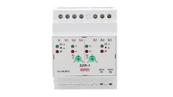 Sterownik układu SZR, 3P, regulacja czasu przerwy przełączania 0,1 - 10s SZR-1