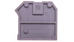 Ścianka końcowa szara D-UK 3-MSTB 3002047 /50szt./