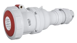 Gniazdo przenośne 63A 5P 400V czerwone TWIST GPP 63/5 IP67 921878