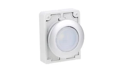 Napęd przycisku 30mm płaski biały z podświetleniam z samopowrotem M30C-FDL-W 182925