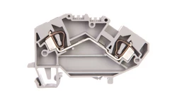 Złączka szynowa PE 2-przewodowa 6mm2 szara 782-601 TOPJOB /25szt./