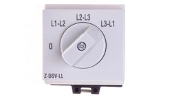 Przełącznik woltomierza 3xL-L do wbudowania Z-DSV-LL 248879