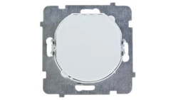 KARO Ściemniacz przyciskowo-obrotowy /żarowy i halogenowy/ ecru perłowy ŁP-8S/m/42