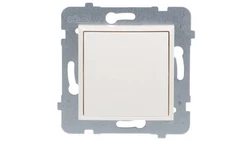 ARIA Łącznik jednobiegunowy ecru ŁP-1U/m/27