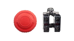 Przycisk bezpieczeństwa 22mm 2NC IP66 przez obrót XB4BS8444