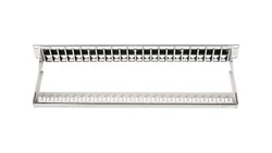Patch panel pusty 19 cali 48x1U keystone 1U czarny (RAL 9005) DN-91424