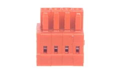 Gniazdo MCS-MINI Classic 4-biegunowe pomarańczowe raster 3,81 mm 734-204 /100szt./