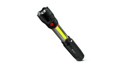 Rozsuwana latarka aluminiowa LED COB 150+50lm SP0402