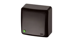 BERG Łącznik jednobiegunowy n/t 10AX IP20 brązowy 3710-05