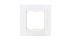 VENA2 Ramka pojedyncza szkło Xglass akrylowe białe + biały 5204181