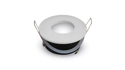 Oprawa punktowa Oczko 1xGU10 IP54 Okrągła Biała 3613