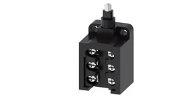 Wyłącznik krańcowy otwarty 1Z 2R pełzające wyprzedający i zwłoczny tworzywo 30mm trzpień teflonowy IP10 3SE5250-0MC05