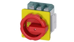 Rozłącznik główny/awaryjny 3P 125A 45kW AC23A 400V styki pom 1Z 1R montaż tablicowy pokrętło 4 otwory 3LD2804-1TP53