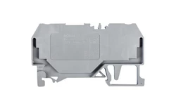 Złączka szynowa 2-przewodowa 4mm2 szara 281-916