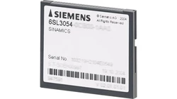 SINAMICS S120 COMPACTFLASH CARD W/O 6SL3054-0FB00-1BA0
