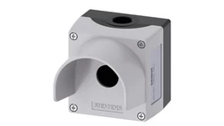 Obudowa sterownicza 1 otwór 22mm z kołnierzem ochronnym szara tworzywo SIRIUS ACT 3SU1851-0AA00-0AC1