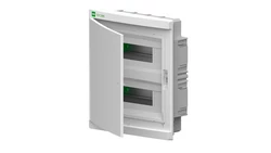 Rozdzielnica modułowa Elegant 2x12 podtynkowa IP40 PE+N drzwi białe 2435-00