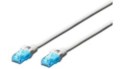 Kabel krosowy (Patch Cord) U/UTP kat. 5e biały 5m DK-1512-050/WH