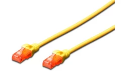 Kabel krosowy (Patch Cord) U/UTP kat. 6 żółty 5m DK-1612-050/Y