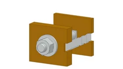 Łącznik głównych szyn zbiorczych 20X10. 4SZT. W KPL.8PQ4000-1BA16 /4 szt./