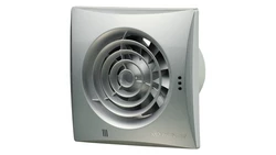 Wentylator osiowy 100mm z higrostatem satyna 100QUIETTHSAT