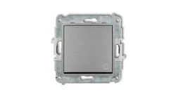 MINI Przycisk /dzwonek/ srebrny metalik 7MWP-4