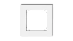 MINI Ramka pojedyncza biała MR-1