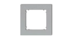 MINI Ramka pojedyncza srebrny metalik 7MR-1