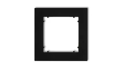 MINI Ramka pojedyncza czarny mat 12MR-1