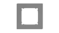 MINI Ramka pojedyncza szary mat 27MR-1