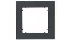 MINI Ramka pojedyncza grafitowy mat 28MR-1