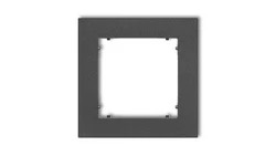 MINI Ramka pojedyncza grafitowa 11MR-1