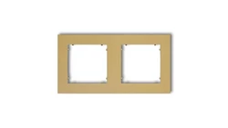 MINI Ramka podwójna złota 29MR-2