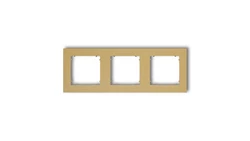 MINI Ramka potrójna złota 29MR-3