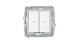 MINI Przycisk żaluzjowy biały MWP-8